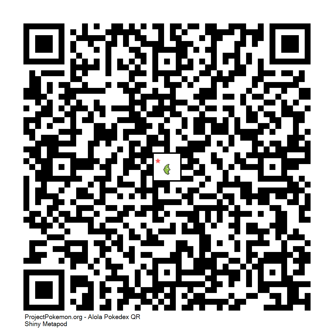 Cdigo QR de Metapod variocolor
